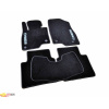 Ковры салона ворс Mazda 6 2012-2017 Чёрные, кт. 5шт - AVTM