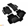 Ковры салона ворс Skoda Octavia A7 2013-2020 Чёрные, кт. 5шт - AVTM