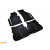 Ковры салона ворс Volkswagen Caddy 2004-10 Чёрные,кт. 5шт - AVTM
