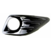 Решетка ПТФ в бампер Ford Fiesta 2013-2017 правая с хромом - AVTM