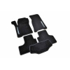 Ковры салона ворс Chevrolet Niva 2123 (2002-2009) /Чёрные 5шт - AVTM
