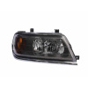 Фара передня Mitsubishi Pajero Sport 2004-2006 права H4 з указ.поворота авт.рег., (Хром.рамка) Chin - DEPO