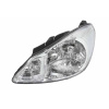 Фара передня Hyundai i10 2007-2012 ліва H4 автом. рег., з мотором - DEPO