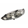 Фара передняя Ford Fiesta VI 2008-2013 левая H7/H1, черная рамка, эл. рег., с моторч. - DEPO