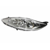 Фара передняя Ford Fiesta VI 2008-2013 левая H7/H1, серая рамка, эл. рег., с моторч. - DEPO