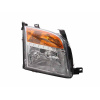 Фара передняя Ford Fusion 2006-2012 правая H4 с оранж.указателем, авт. рег. с моторчиком - DEPO