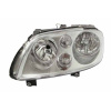 Фара передня Volkswagen Caddy 2004-2010 / Touran 2003-2006 ліва H7 / H7, ел. рег., з моторч., хром. рам - DEPO