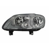 Фара передня Volkswagen Caddy 2004-2010 ліва H7 / H7, ел. рег., хром. рамка - DEPO