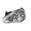 Фара передняя Opel Combo 2004-2011 левая H7/H1, автом. рег. - DEPO