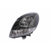 Фара передняя Renault Kangoo 2003-2008 правая H4 с желтым поворот., хром.рамка, авто. регул. - DEPO