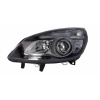 Фара передня Renault Scenic / Grand Scenic II 2006-2008 ліва H7 / H1 + ук.поворот, авт., Чёрн.отражат. - DEPO