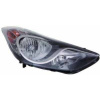 Фара передняя Hyundai Elantra 2010-2014 левая электр. корректор H7/H1/PY21W/W5W - DEPO