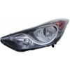 Фара передняя Hyundai Elantra 2010-2014 правая электр. - корректор H7/H1/PY21W/W5W - DEPO