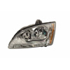 Фара передняя Ford Focus II 2004-2007 левая H7/H1, авт.регул. (серебр.рамка) - DEPO