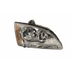 Фара передняя Ford Focus II 2004-2007 правая H7/H1, авт.регул. (серебр.рамка) - DEPO