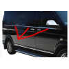 VW T5/T6 2003-/2015- ДЛИННАЯ БАЗА Молдинги стекол нижние 6шт - Carmos