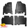 Коврики в салон KIA Carnival (2006-2014 ) (первый и второй ряд) резиновый - AvtoGumm