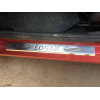 Dacia/Renault Logan 2004-2012 Накладки на порожки 4шт - Carmos