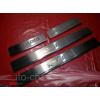 Hyundai Accent 2010-2016 Накладки на порожки 4шт - Carmos