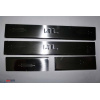 Mercedes ML 164 2005-2011 Накладки на поріжки 4шт - Carmos