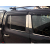 VW Amarok 2010- Накладки на дверные стойки 6шт - Carmos