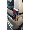 Citroen Nemo / Fiat Fiorino / Peugeot Bipper 2008- Накладка на стопи (пластик) 2шт - Carmos