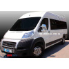 Fiat Ducato/Citroen Jumper/Peugeot Boxer 2006- Накладки на зеркала (пластик) 2шт - Carmos