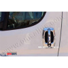 Fiat Ducato/Peugeot Boxer/Citroen Jumper 2006- Накладки на ручки 4 частей (Без Окантовки) - Carmos