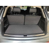Коврик багажника 3 части Audi Q7 2005-2015 гг. (EVA, черный) Audi Q7 2005-2015 гг. (7 мест)