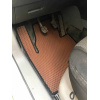 Коврики EVA Volkswagen Caddy 2004-2010 гг. (кирпичные) 2 шт, передние
