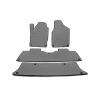 Коврики EVA Seat Alhambra 1996-2010 гг. (3 ряда, серые)