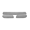 Полиуретановые коврики на пороги Mercedes Sprinter W907/W910 2018- гг. (3 шт., EVA, Серый)