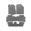 Коврики EVA Acura MDX 2007-2013 гг. (3 ряда, Серые)