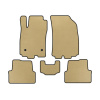 Коврики EVA Chevrolet Sonic 2011-2022 гг. (HB, Бежевые)