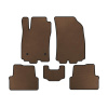 Коврики EVA Chevrolet Sonic 2011-2022 гг. (HB, Коричневые)
