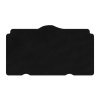 Текстильный коврик багажника Premium Toyota Yaris 2006-2011 гг. (HB, 5-дверный, Черный)