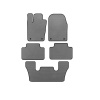 Коврики EVA Dodge Durango 2010- гг. (3 ряда, Серые)