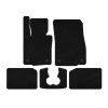 Текстильные коврики Deluxe Mini Cooper F55/56/57 2014-2023 гг. (для S F55, 5-дверный, черный)
