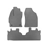 Коврики EVA Toyota Prius Plus (2 ряда, Серые)