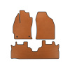 Коврики EVA Toyota Prius Plus (2 ряда, Оранжевые)
