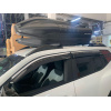 Ветровики окон с хромированным молдингом EuroCap Renault Duster 2024- гг. (4 шт.)