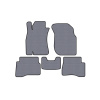 Резиновые Коврики Carsuit Nissan Almera N16 2000-2006 гг. (SD, Серый)