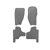 Коврики EVA Jeep Cherokee/Liberty 2007-2013 гг. (Серый)
