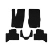 Текстильные коврики Premium Toyota Land Cruiser Prado 250 2023- гг. (Черный)