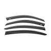 Ветровики с чёрным молдингом Niken Luxury BMW 3 серия F30/F31 2012-2019 гг. (4 шт)