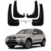 Брызговики для BMW X3 2011-2017 Для авто без заводских подножек и M пакета.- Xukey
