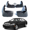 Бризковики для Mercedes-Benz S Class W221 2005-2014 Окрім авто в AMG обважуванні.- Xukey