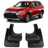 Брызговики для Mitsubishi Outlander 2016-2021 Подходят для с Европы и Америки без расширителей арок (пластиковых накладок на арке).- Xukey