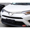 Для Тойота RAV4 Mk4 2016+ хром накладка на решетку радиатора верхняя - 2016