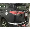 Хром накладка на задний бампер для Тойота RAV4 Mk4 2016+ 